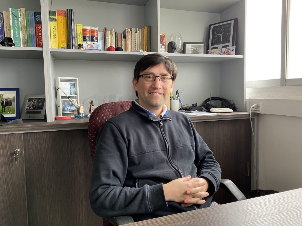 Profesor David Vásquez, docente de la Universidad de Chile.